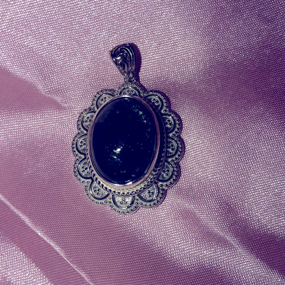Green Adventurine & Copper Pendant💕